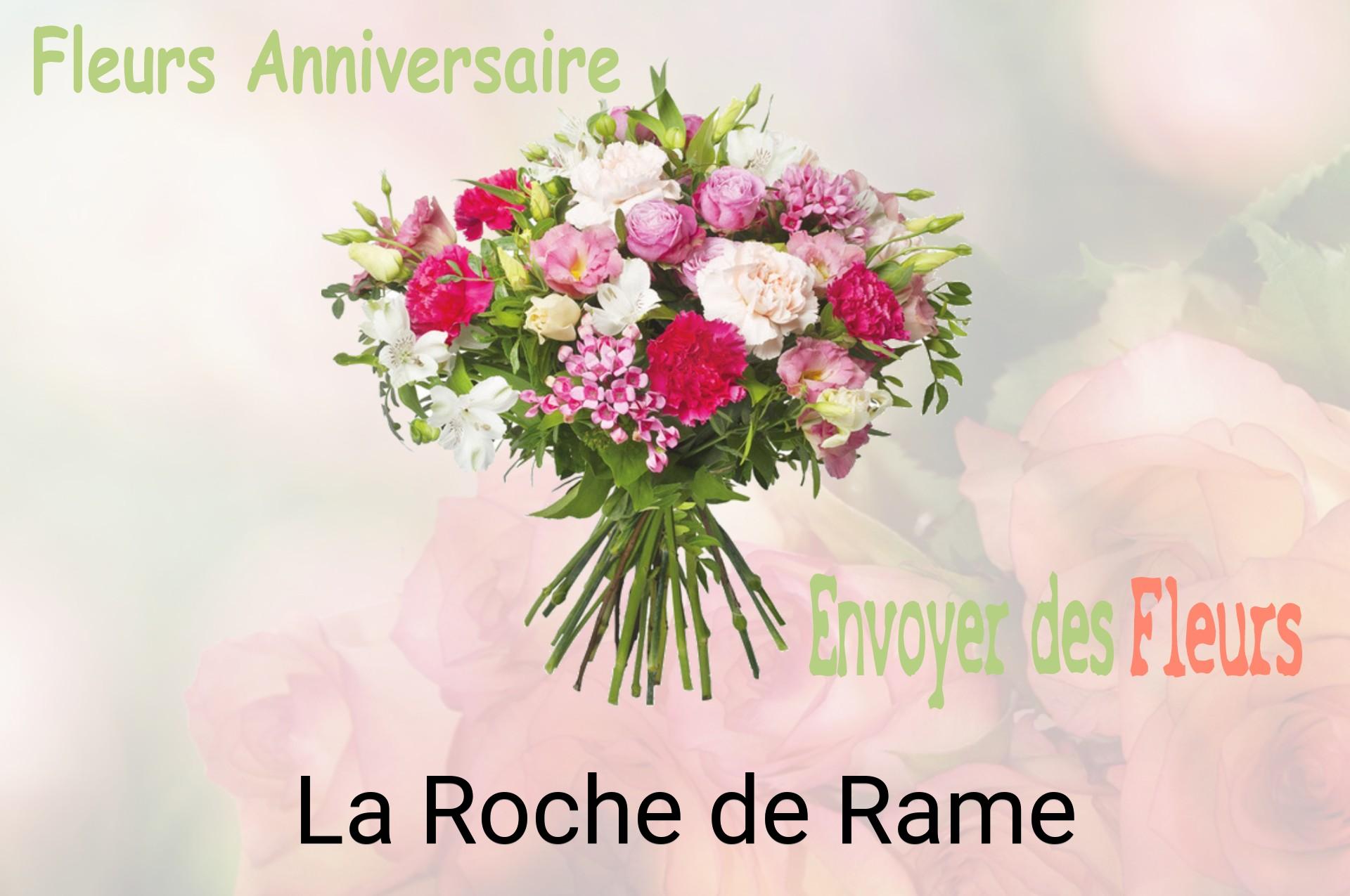 Bouquet de fleurs d’anniversaire livré à La Roche-de-Rame